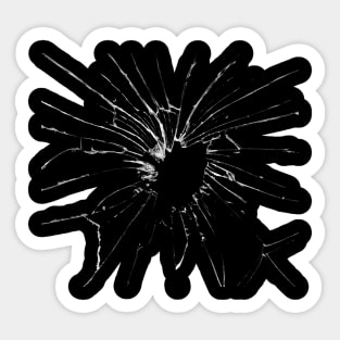 Broken glass Sticker